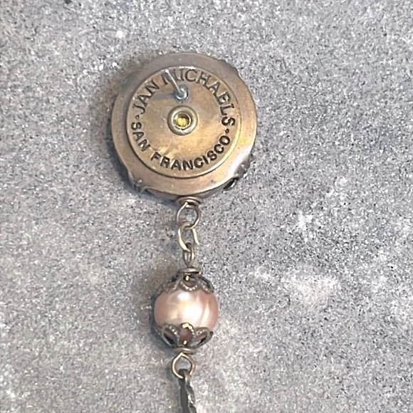 JAN MICHAELS SAN FRANCISCO Freshwater Pearl Shell Vintage necklace Set Retired - Picture 7 of 10